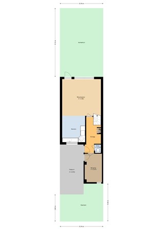 Floorplan - Bergeend 21, 3752 KN Bunschoten-Spakenburg